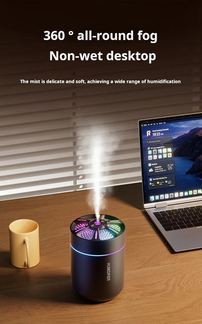 Mini USB Air Purifier Car Home Bedroom Portable Purification Device for Vehicle Interior Air Quality Improvement