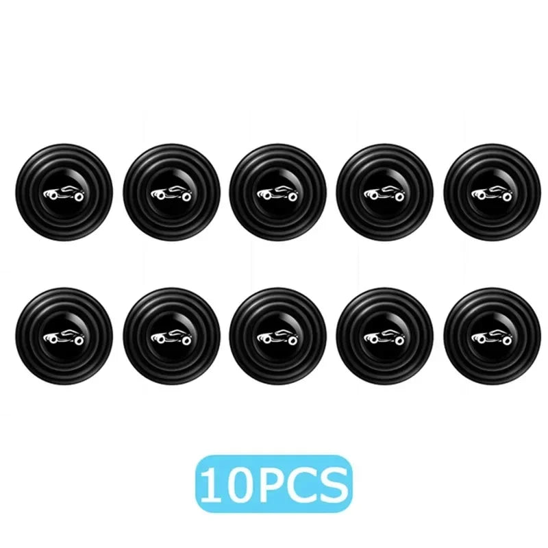 Car door pads shock-absorbing and silent mat anti-collision silicone door protector stickers buffer gasket accessory