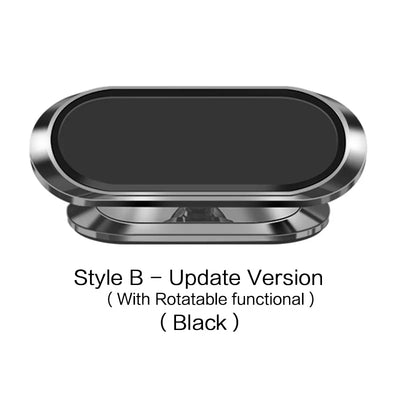 STONEGO Metal Magnetic Phone Holder 360 rotating Car Phone Holder Stand Zinc Alloy Magnet Car Support Mount cellphone holder