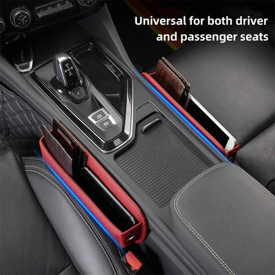 Multifunction Car Seat Gap Organizer Seat Crevice Slot Storage Box for Smart Eq Fortwo Forfour 453 451 452 450 454 Roadster Car