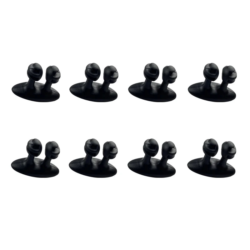 Car Dashboard Phone Charger Cable Manager Hook Headphone Line Organizer Clasp Clamp Holder Auto Interior Accessories