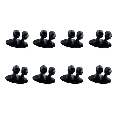 Car Dashboard Phone Charger Cable Manager Hook Headphone Line Organizer Clasp Clamp Holder Auto Interior Accessories