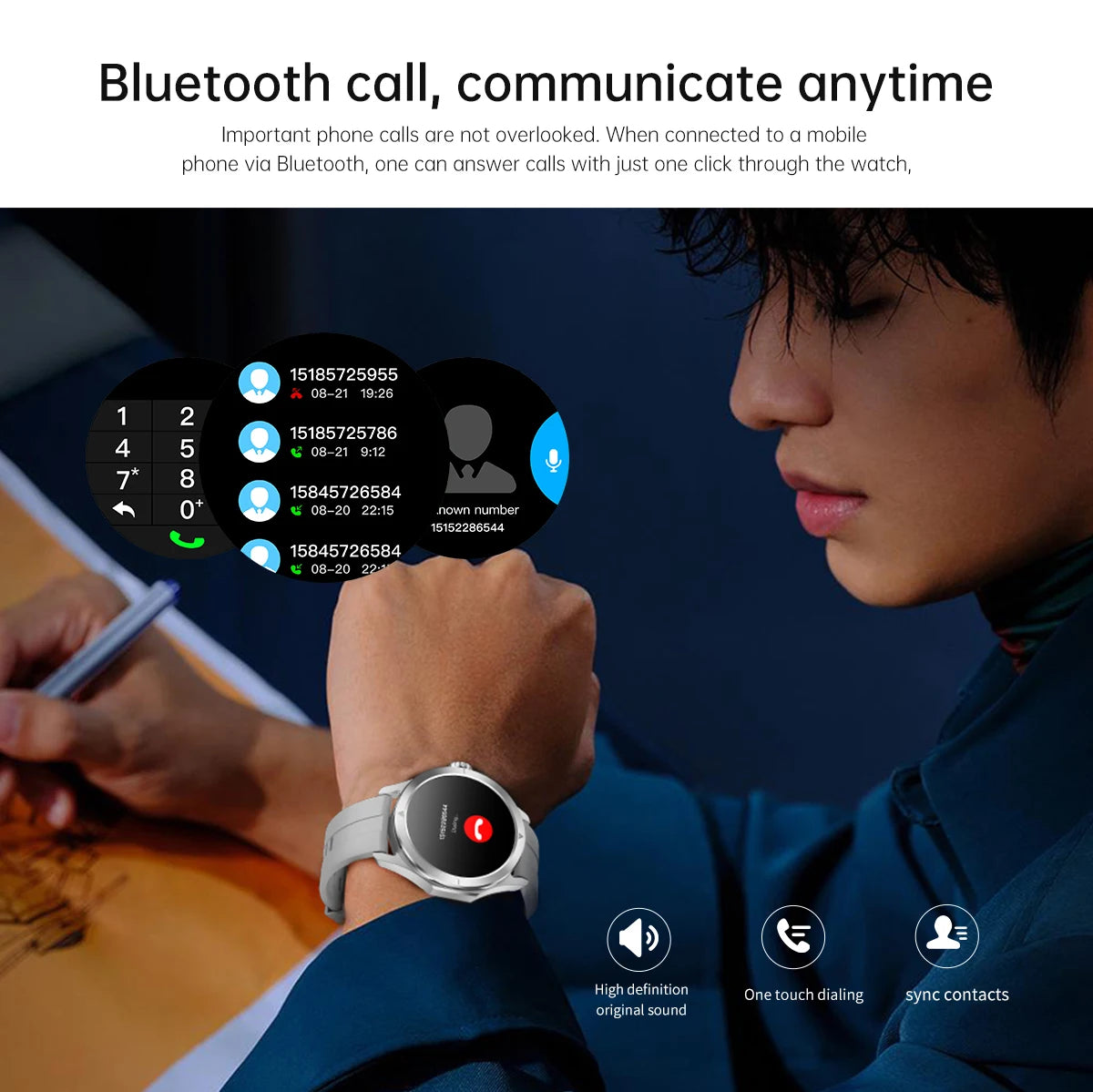 S4 Ultra For Xiaomi Smart Bracelet Men Watch AMOLED HD Screen Bluetooth Call GPS Trajectory NFC Heart Rate Compass SmartWatches