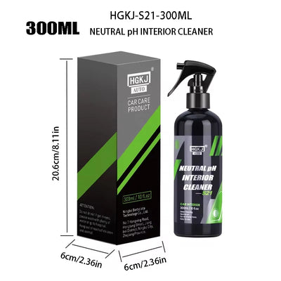 Car Interior Cleaner Agent Ceiling Cleaner Leather Flannel Woven Fabric Water Free Multipurpose Auto Dash Cleaning Tool HGKJ S21