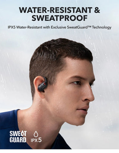 Soundcore by Anker Sport X20 True-Wireless Workout Earbuds Ear Hooks Earphone Bluetooth Wireless Bluetooth Headphones