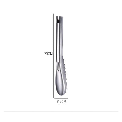 Fast Remove Fish Skin Scaler Brush， Stainless Steel Fish Scales Graters Scraper Easy Kitchen Cleaning Descaler Tool