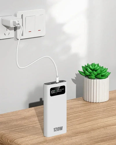 Xiaomi Power Bank 200000mAh 120W Super Fast Charging Battery High Capacity Digital Display Power Bank For iPhone Samsung Huawei