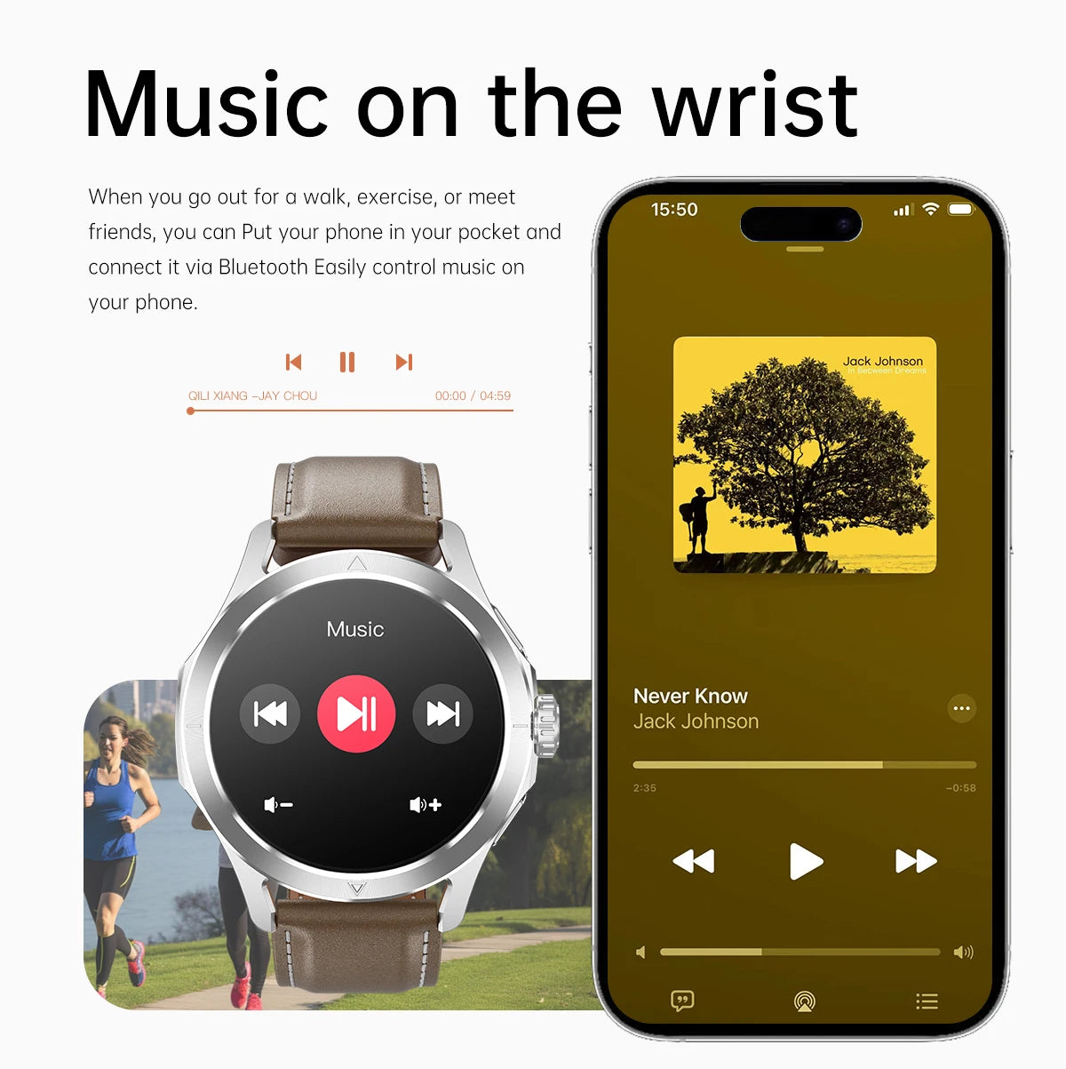 S4 Ultra For Xiaomi Smart Bracelet Men Watch AMOLED HD Screen Bluetooth Call GPS Trajectory NFC Heart Rate Compass SmartWatches