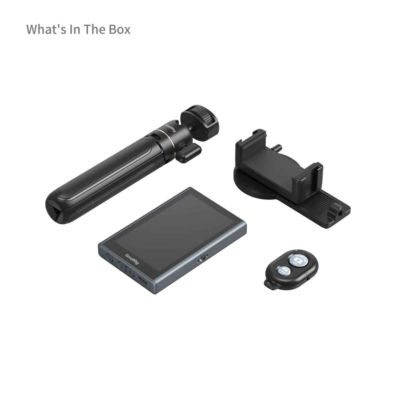 SmallRig Wireless Video Monitor for Phone Vlog Kit with Remote Control 1500mAh Battery for iPhone & Android Mobile Phone 4851