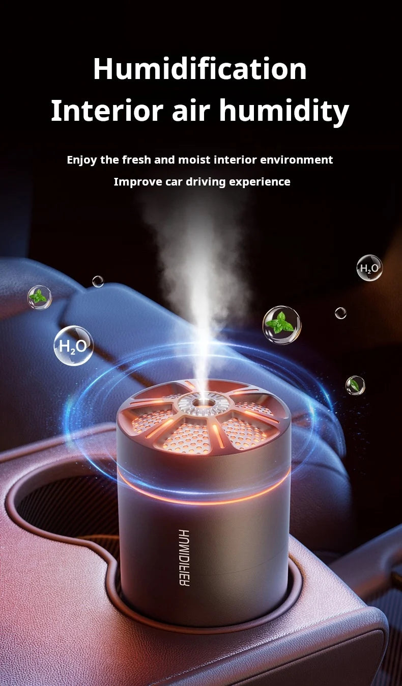 Mini USB Air Purifier Car Home Bedroom Portable Purification Device for Vehicle Interior Air Quality Improvement