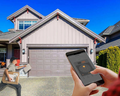 Tuya WiFi Switch Garage Door Controller Smart Door Opener Work with Alexa Google Home Smart Life Tuya APP Control No Hub Require
