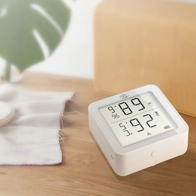 Smarsecur Smart Home Tuya WiFi Temperature Humidity High Accuracy T&H Sensor with Display