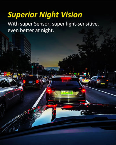 Dash Cam auto 4K WiFi Front Camera Mini Car DVR Video Recorders Night Vision 24H Parking Monitor surveillance Recording camera