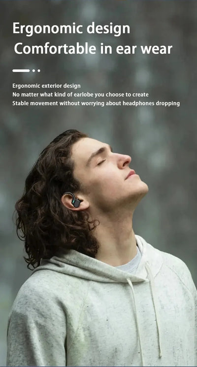 Original SP16 Wireless Earphones Ture Wireless Earbuds Ear hook Sports HiFI Stereo Waterproof Headset With Mic TWS Headphone