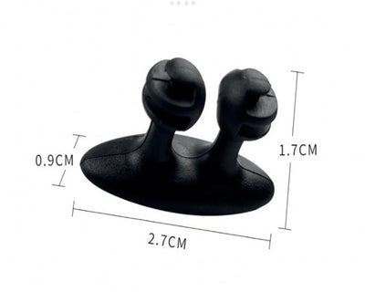 Car Dashboard Phone Charger Cable Manager Hook Headphone Line Organizer Clasp Clamp Holder Auto Interior Accessories
