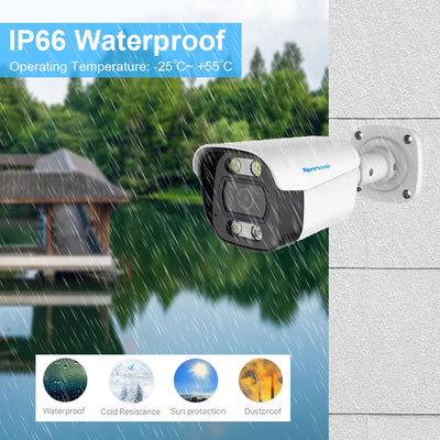 16CH 4K 8MP H.265 POE NVR CCTV Security Camera System with 5MP Audio Record IP66 Outdoor Waterproof IP Camera Video Surveillance