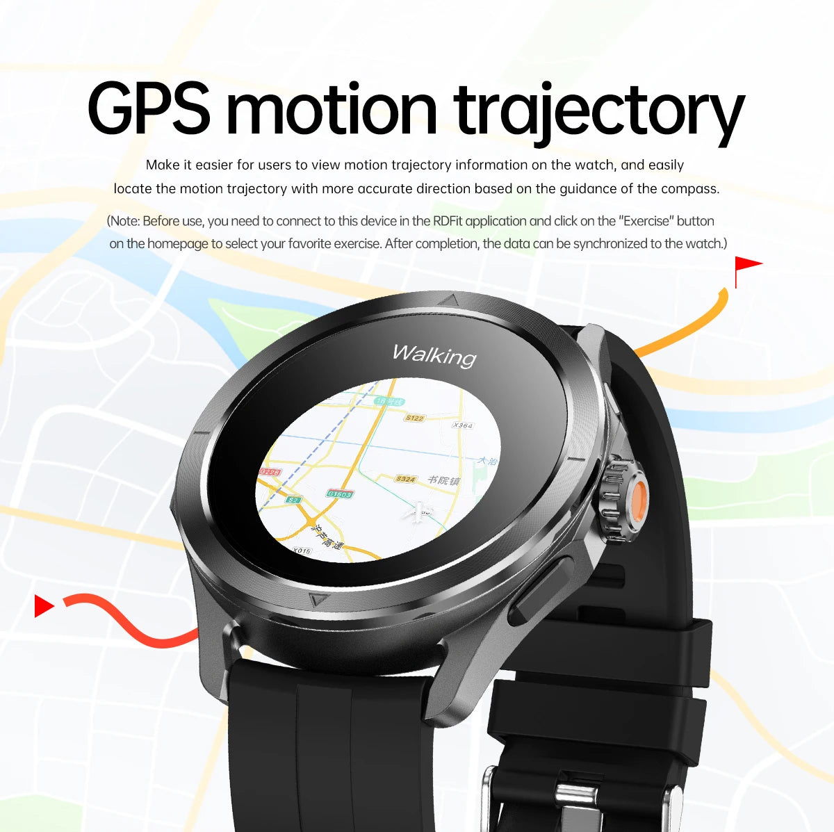 S4 Ultra For Xiaomi Smart Bracelet Men Watch AMOLED HD Screen Bluetooth Call GPS Trajectory NFC Heart Rate Compass SmartWatches